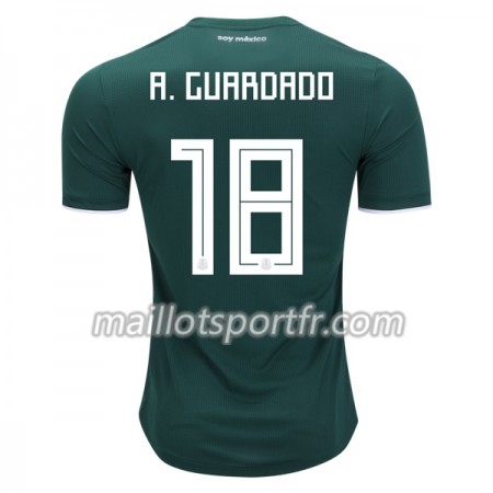Maillot de Foot Mexique A.Guardado 18 Domicile Coupe du monde 2018